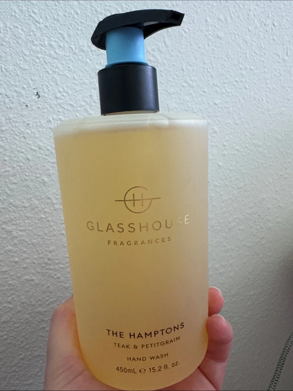 Glasshouse The Hamptons Hand Wash Teak & Petitgrain NEW
